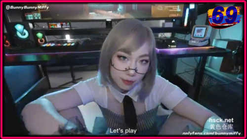 สาวแว่นงานดีของจีน สตรีมเมอร์สาวสวย ไอดอลจีน bunnymiffy โชว์โม๊คควยควยแฟนแบบยั่วเย็ดใน Onlyfans